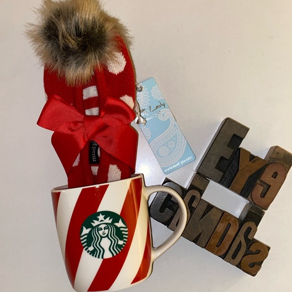 🆕mud pie Women’s ‘Dot Knit’ Slippers - Picture 7 of 8